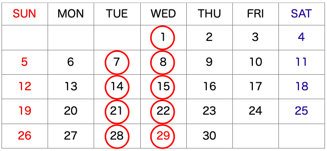 エキゾチックメディカルセンター休診情報